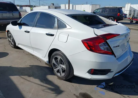 2020 Honda Civic Lx z USA, uszkodzony, nr VIN 2HGFC2F65LH513030